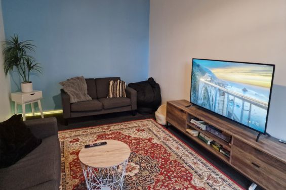 Mixed 4 Bed Dorm - TV room